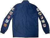 MORE OPTIONS Lana Del-Rey Racing Album Patch Blue Racer Jacket For Women - Cotton (L), Large