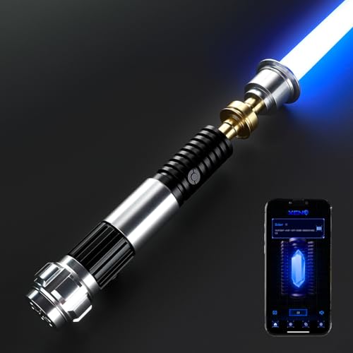 RGB 3.0 FX Light Sabers for Adults Star Wars, Motion Control and Smooth Swing, 16 Sound Fonts Light Saber and Infinite Color Changing, Lightsabers for Adults for Halloween Cosplay Props