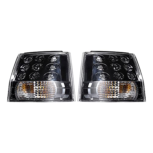 Astra Depot Rear Outer Clear Lens Tail Light Assembly Set Compatible for 2007-2013 Mitsubishi Outlander EX | Brake Stop, Turn Signal Lights | PMMA Lens, ABS Housing, Left&Right Pair
