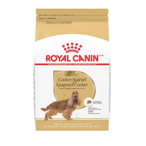 Royal Canin Cocker Spaniel Adult Dry Dog Food, 6 lb bag