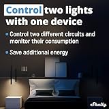 Shelly Plus 2PM UL | WiFi & Bluetooth 2-Channel Smart Relay Switch with Power Metering | Home Automation | Roller Shutters Remote Control | Alexa & Google Home Compatibility | iOS Android App (4 Pack)