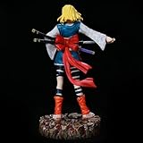 Muenmee Android 18 Figure, Android 18 Anime Statues Figurine PVC Figure Collection Home Decor Gift Model Toys Anime Figure Birthday Gift 10.2 Inch