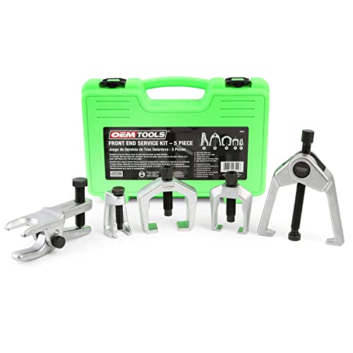 OEMTOOLS 26554 Front End Service Kit, Pitman Arm Puller & Ball Joint Separator, Tie Rod Removal Tool for Suspension Maintenance