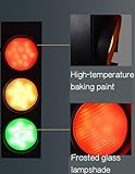 KZU Traffic Light Lamp Decoration On Wall, LED Lights Lamp Decor with Remote Control Wall Lamp for Living Room Bedroom Bar Club Gaming Room, Room Wall Decor