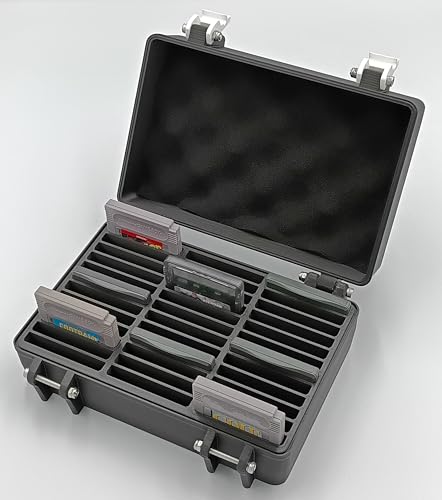 Rugged Protective Carrying Case for Nintendo Game Boy Color and Original Cartridges - Holds 36 Games