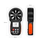 HGRVUTCFI Anemometers Digital Anemometer BT-100-WM Digital Anemometer for Measure Wind Speed/Temp,Wind Chill Tester Humidity,Altitude for Climbing Drone Anemometer