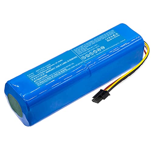 Synergy Digital Vacuum Cleaner Battery, Compatible with Xiaomi Dreame F9 Cleaner Vacuum Cleaner, (Li-ion, 14.4V, 6800mAh) Ultra High Capacity, Replacement for Xiaomi BRR-2P4S-5200S Battery