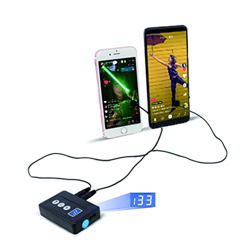 Auto Clicker for iPhone iPad：Screen Device Automatic Tapper for Android IOS，Simulated Finger Continuous Clicking, Adjustable Speed Physical Clicker，Suitable for Games, Live Broadcasts Likes, Reward Tasks（1 Second Fastest 33 Times） (A2)