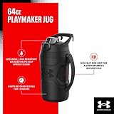 Under Armour Half Gallon Water Bottle Insulated, 64oz Insulated Water Bottle with Handle, Sports Water Jug, Fence Hook, Leak Resistant, for Baseball, Football & More