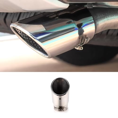 ERIDANUS Auto Accessories Fit for Toyota 4runner 2010-2023 Rear Exhaust Muffler Tip End Pipe (platinum) Stainless Steel 1 PCS