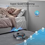 Robot Vacuum and Mop, 3-in-1 Robotic Vacuums Cleaner with LiDAR Navigation Smart Mapping & Max Strong 4000Pa Suction, WiFi/App/Alexa Voice Control, Obstacle Avoidance, for Pet Hair, Carpets and more