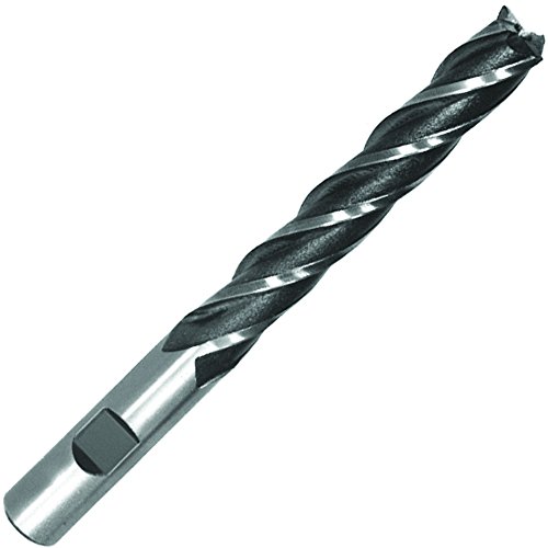 1" x 1" Shank 4F HSS Single End Mill - Extra Long