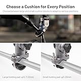 PGYTECH CapLock U-Bolt Mount Aluminum Alloy Bracket for Insta360 Ace Pro 2/X4/X3, 2 Cushion Block Motorcycle Bike Mount with 1/4" Thread for Gopro/Osmo Action/Pocket Action Camera Accessories