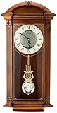 Bulova C4331 Hartwick Chiming Clock, Walnut 29.75 x 14 x 5.5