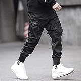 Aelfric Eden Mens Jogger Pants Japanese Cargo Sweatpants Tactical Pant Multi-Pockets Techwear Hip Hop Streetwear