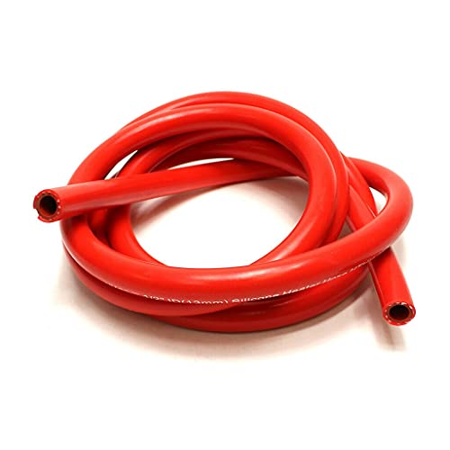 LTI Universal 10ft 16mm 5/8" ID High Temperature 1-Ply Reinforced Silicone Heater Hose (RED 16MM)