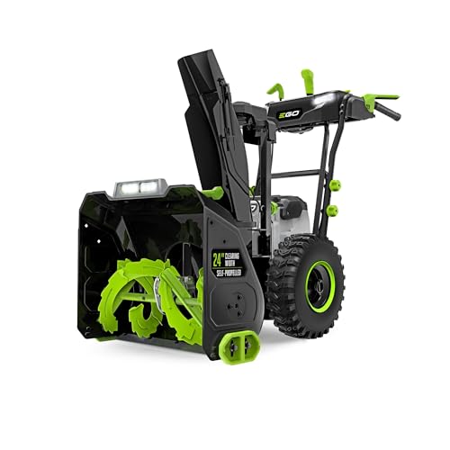 EGO Power+ SNT2400 24 in. Self-Propelled 2-Stage Snow Blower with Peak Power Battery and Charger Not Included