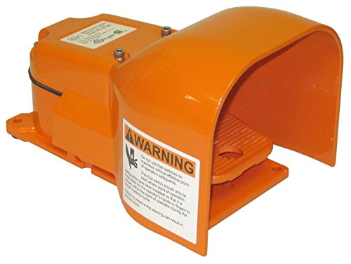 SSC Controls G500-MO Foot Switch, Heavy Duty, Made in USA, Electrical, Momentary Action, Single Pedal, Industrial, UL, CSA, Replaces 531-SWH, 531-SWHOX, SPDT, 20 Amp