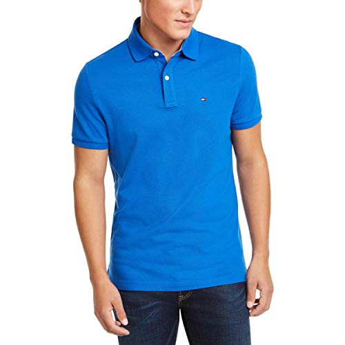 Tommy Hilfiger Men's Short Sleeve Polo Shirt in Custom Fit