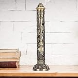 Incense Burner, Stick Incense Holder Brass Incense Holder Dragon Phoenix Relief Craft Stick Incense Burner for Ornaments Tea Room Decoration Indoor Outdoor Use