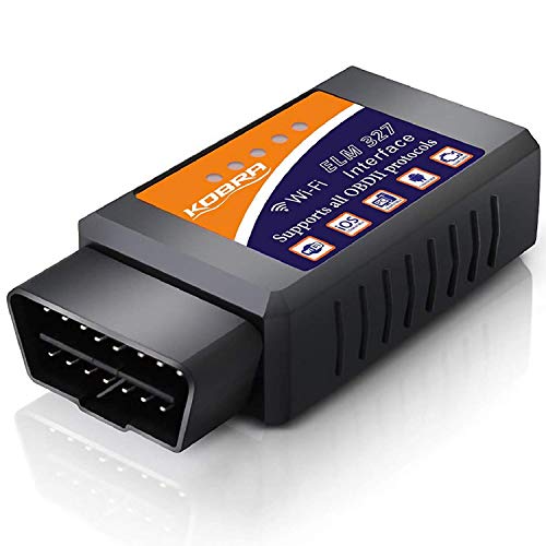OBD2 Scanner & WiFi Car Code Reader – Clears Check Engine Light – Diagnose 3000 Car Codes - Wireless Car Diagnostic Scanner – Auto Scanner for 1996 to 2016 Vehicles (iOS & Android Devices Only)