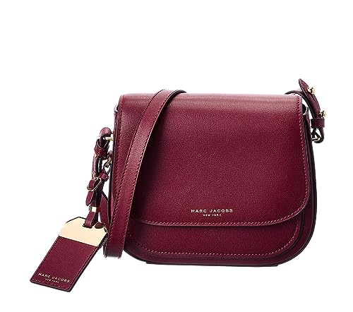 Marc Jacobs Rider Leather Crossbody Bag, Pomegranate