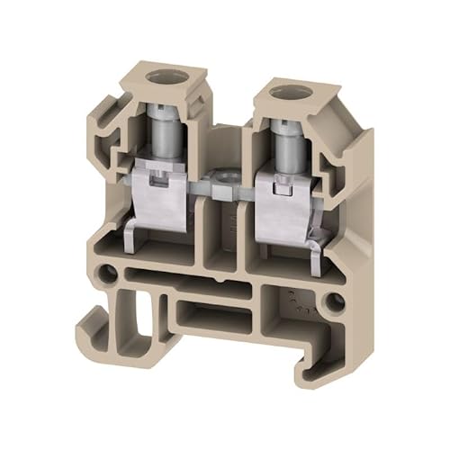 Vanky Industry 10pcs WEIDMULLER AKZ 4 0294360000 Feed-Through Terminal Block Dark Beige New