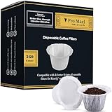 Pro Mael 360 Count Disposable K Cup Filters, Coffee Filter Paper for Keurig Brewers Single Serve 1.0 and 2.0, Use with Reusable K Cup Pods (White)