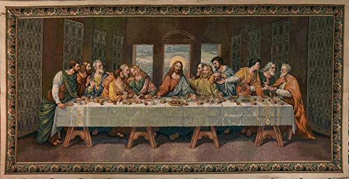 Gobelin European Tapestry-Last Supper