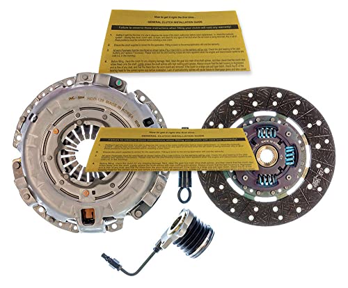 VALEO HD Clutch Kit with Slave Cylinder for 2013-2016 Hyundai Genesis Coupe 3.8L R-SPEC/GT/Track - High Performance & Smooth Engagement - Precise Fitment - Durable and Reliable - 12 Month Warranty