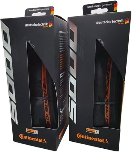 Continental Grand Prix 5000 S TR 700x30 Black/Transparent - Tubeless Ready - Pack of 2 Tires
