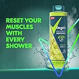 Degree Men Maximum Recovery Body Wash and Soak For Post-Workout Recovery Skincare Routine Extreme Blast + Epsom Salt + Electrolytes Bath and Body Product 22 oz