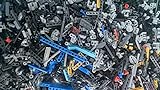 LOONGON 2 POUNDS Technical Parts Random Lot of Pieces-Compatible with Major Brands Technic Pieces Compatible with Lego Technic Parts Random Technical Parts