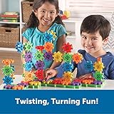 Learning Resources Gears! Gears! Gears! 100-Piece Deluxe Building Set - Ages 3+, Preschool Building Sets, Gears Toys for Kids, STEM Toys for Toddlers, Construction Toy Set