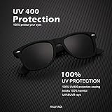 KALIYADI Polarized Sunglasses for Men and Women Matte Finish Sun glasses Color Mirror Lens UV Blocking (3 Pack)