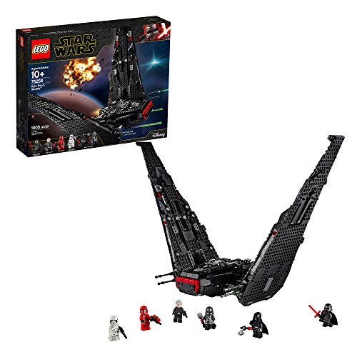 LEGO Star Wars: The Rise of Skywalker Kylo Ren’s Shuttle 75256 Star Wars Shuttle Action Figure Building Kit (1,005 Pieces)