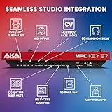 AKAI Professional MPC Key 37 Standalone Production Workstation, Drum Machine, MIDI Keyboard, Synthesizer with WiFi, Bluetooth, Touchscreen, Plug-ins