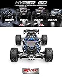 TesPower MJX Hyper GO 16207 with 3S Battery 1/16 RTR Brushless RC Cars, 62KM/H Fast RC Truck, 4WD All-Road Remote Control Cars for Adults,Electric Powered Hobby RC Buggy Gift for Boy