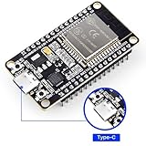 ELEGOO 3PCS ESP-32 Development Board USB-C, 2.4GHz Dual Mode WiFi+Bluetooth Dual Core Microcontroller for Arduino IDE, Support AP/STA/AP+STA, CP2102 Chip