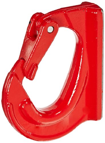 Indusco 47401416 Alloy Steel Weld On Bucket Hook, 10 Ton WLL, Painted