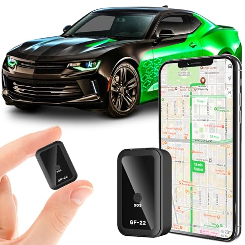 Mini GPS Tracker for Vehicles,Car GPS Tracker Portable Real Time Magnetic GPS Tracking Device,Full Global Coverage Location Tracker for Kids,Dogs,Trucks/Person,No Subscription Required/No Monthly Fee