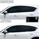 BOGAR TECH DESIGNS Side Window Chrome Delete Vinyl Film Replacement Compatible with Mazda CX-5 2017-2025, Gloss Black