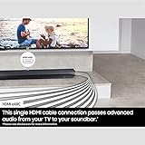 SAMSUNG HW-Q600C 3.1.2ch Soundbar w/Dolby Audio, Q-Symphony, Adaptive Sound, HDMI eARC, Game Mode Pro, Bluetooth, Acoustic Beam, Tap Sound