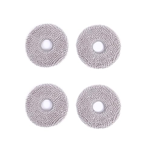 ECOVACS Washable Mopping Pads 4 PCS - For DEEBOT X1Series Omni Models, Gray