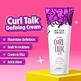 Not Your Mother's Curl Talk Frizz Control Sculpting Gel & Defining Cream (2-Pack) - 6 fl oz - Formulated with Rice Curl Complex - All Curly Hair Types