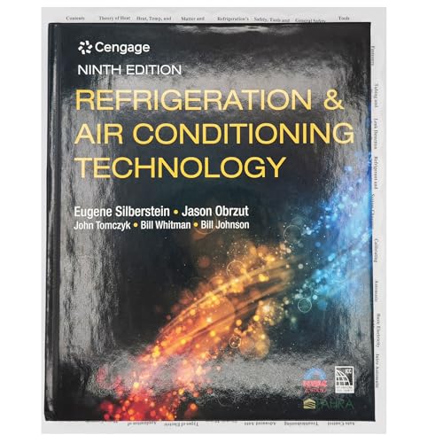 Highlighted and Tabbed - Refrigeration & Air Conditioning Technology 9th Edition