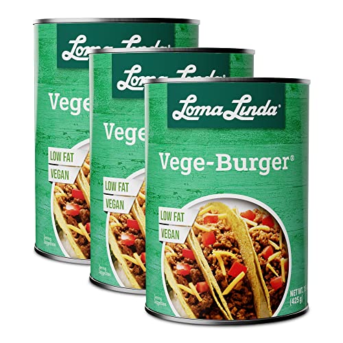 Loma Linda - Plant-Based Meats (Vege Burger (15 oz.), 3 Pack)
