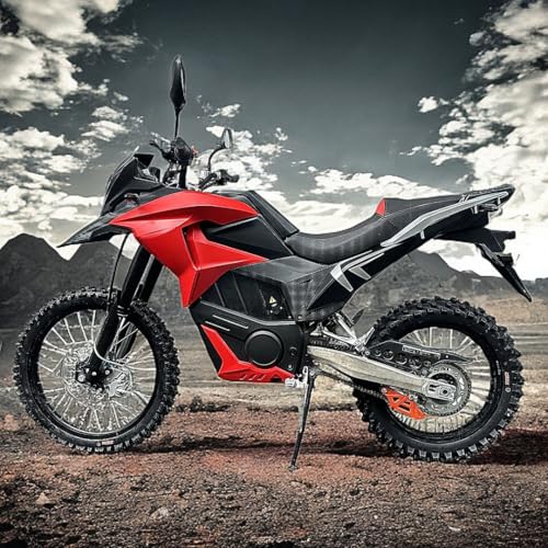 New 2025 UNLABLED e-Dirt Bike ft. Automatic Transmission - 25hp with Reverse - Includes Fast 2.5hr Charger - 2 Year Warranty in USA