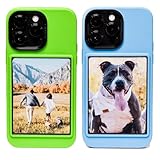 TopDeck Card/Photo Display Phone Case for iPhone 15 - Black | TCG/Photo Display Top Loaders & Sleeves | Compatible Pokemon Cards, Sports, One Piece, Magic & More