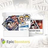 Epic Boosters One Piece TCG Mystery Box (5 English Booster Packs) | Guaranteed 1 Rare Pack | Ideal for One Piece TCG Enthusiasts, Card Collectors and Anime Fans.